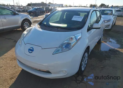 2013 Nissan Leaf S from USA, damaged, VIN 1N4AZ0CP3DC406125
